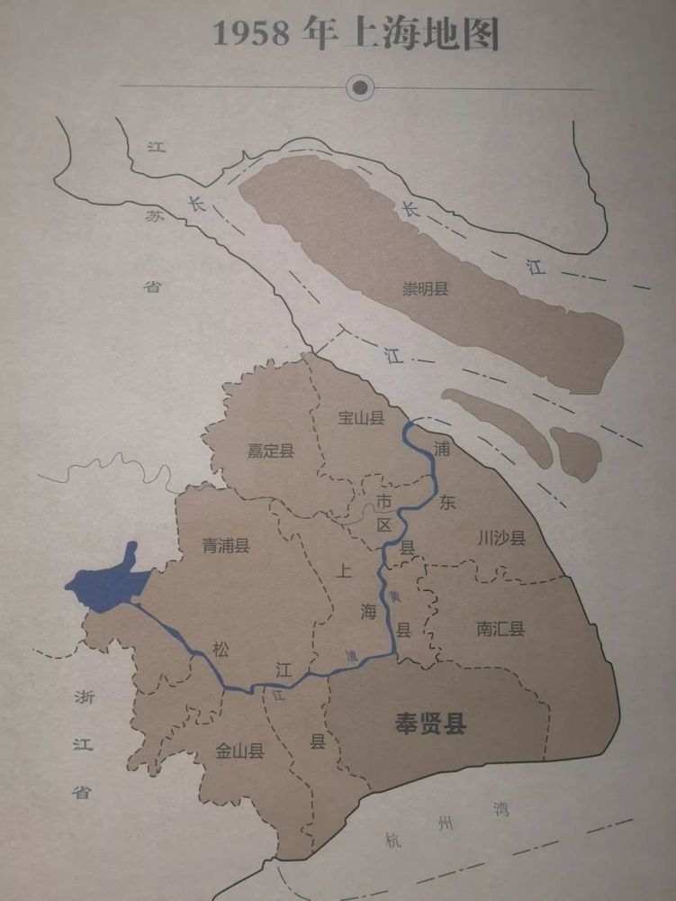 1958年上海地图