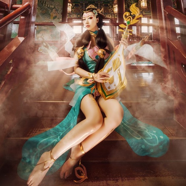 王者荣耀&杨玉环,cosplay,王者荣耀,玩家,小姐姐