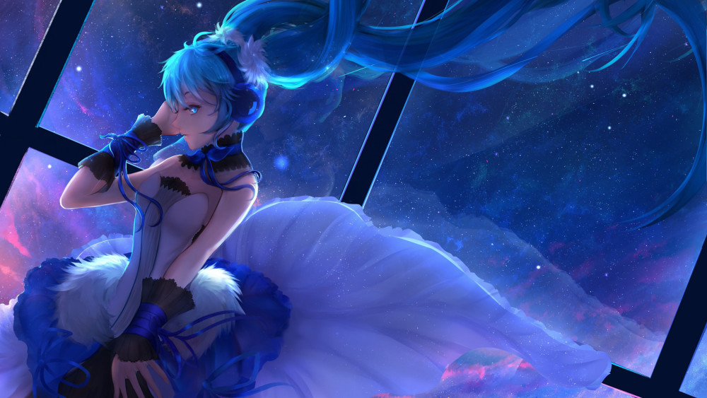 二次元动漫壁纸1221,初音未来