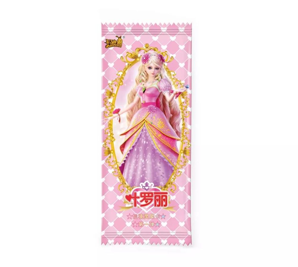 售价2元/包 卡牌种类为100种 分为3种不同稀有度 叶罗丽仙境魔法卡