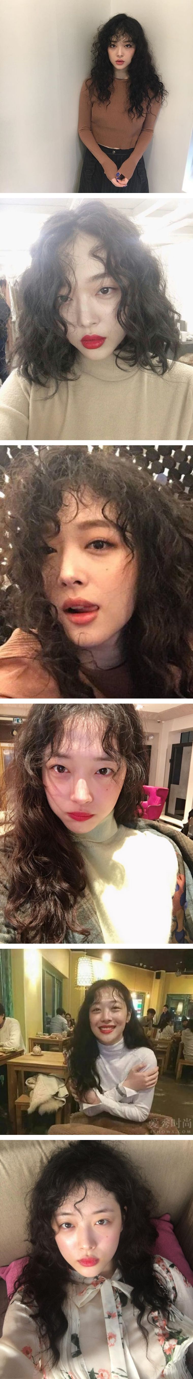 秋季理发指南:热巴,唐嫣同款复古羊毛卷美到炸!