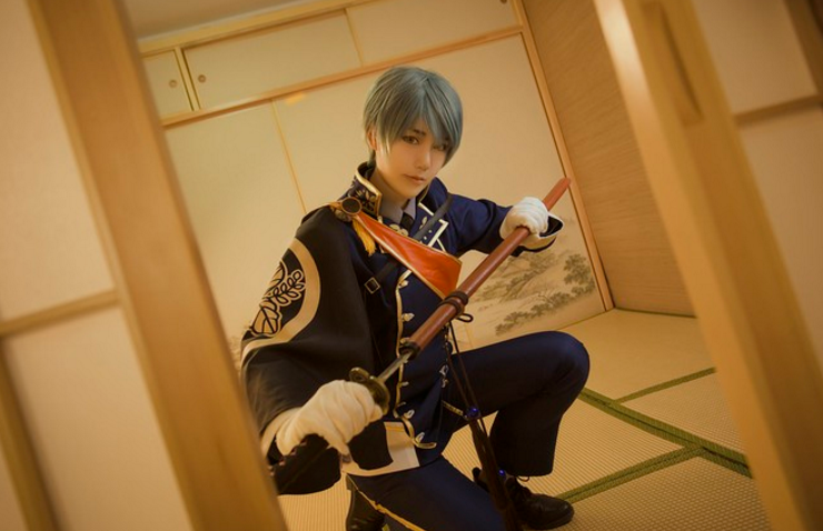刀剑乱舞:一期一振 美少女武士你吼得住嘛 cosplay