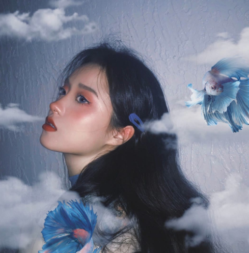女头,头像,暗黑系,背景图,壁纸