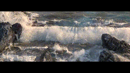 houdini 超写实的海浪拍打岩石模拟及渲染工程文件