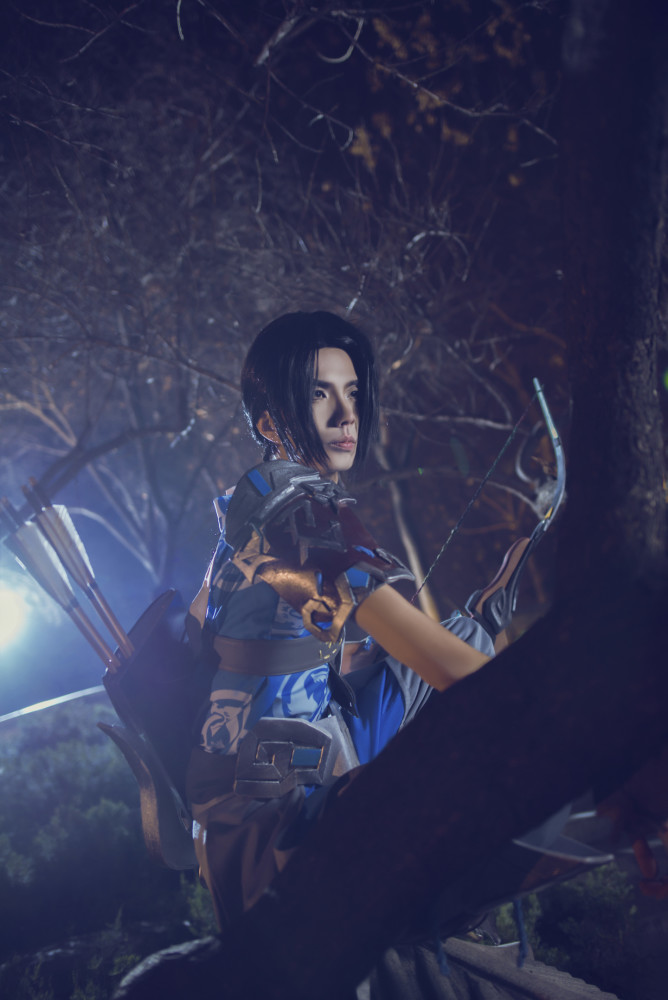 守望先锋半藏少主cosplay图片集合