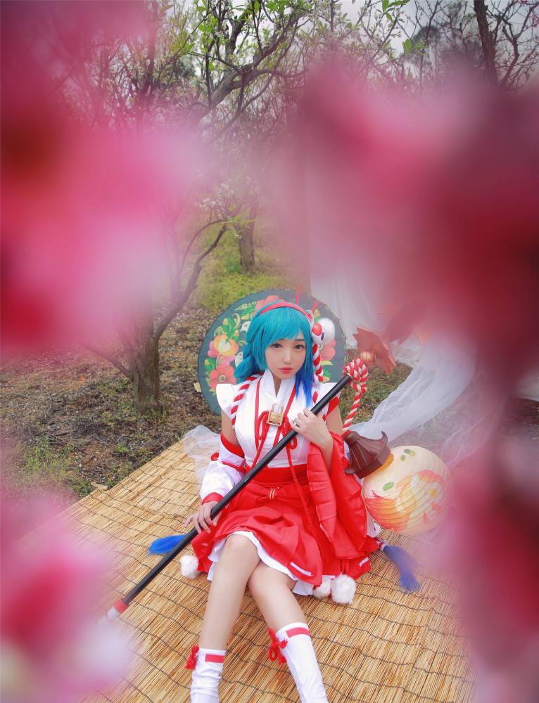 王者荣耀大乔cos 原画走出来的美女