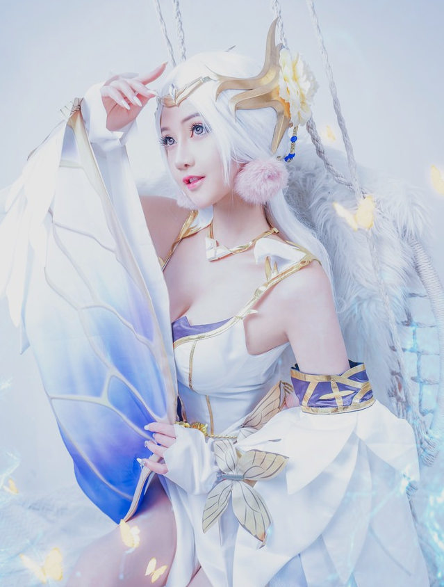 王者荣耀:金色仲夏夜之梦cosplay,是你的貂蝉吗?