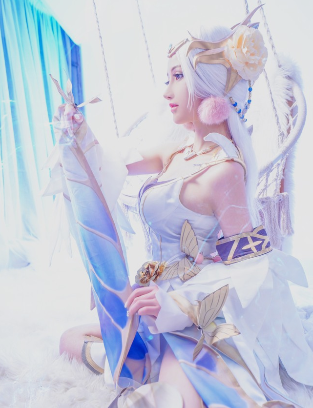 王者荣耀:金色仲夏夜之梦cosplay,是你的貂蝉吗?