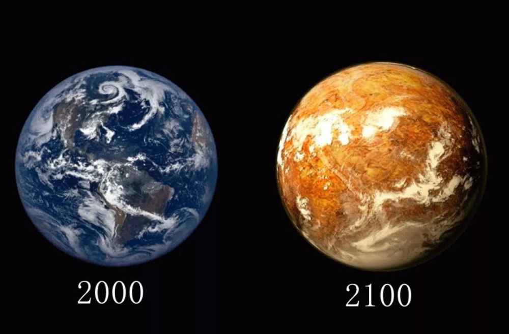 8张怵目惊心的地球变化对比图,2100年的地球真会变成这样吗?