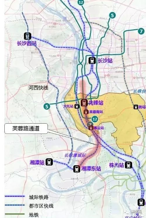 湘潭长沙"跨市地铁"!长株潭城际轨道交通西环线一期开