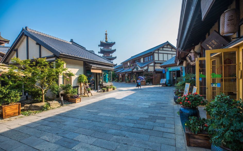 龙背山森林公园 无锡拈花湾 渤公岛生态园二日游