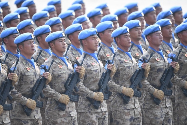中国维和部队首次亮相国庆阅兵,展示大国担当