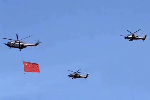多型直升机亮相阅兵式 这是我们对祖国最好的献礼!