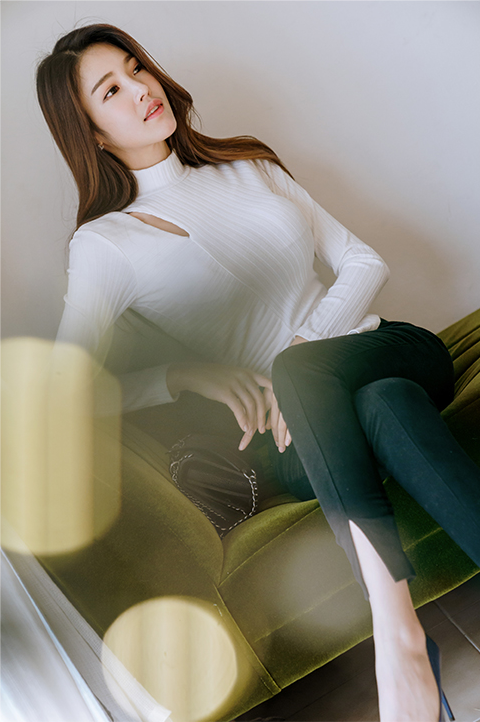 韩国模特,美女,朴正允,美腿,美图