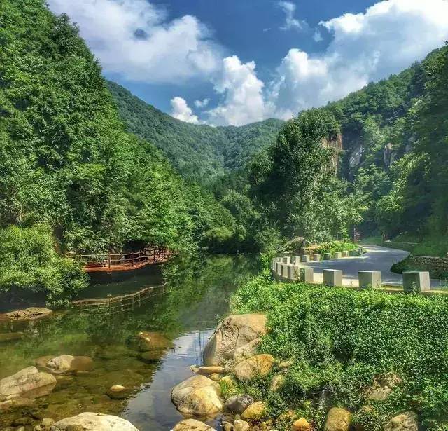 景区,重渡沟,栾川