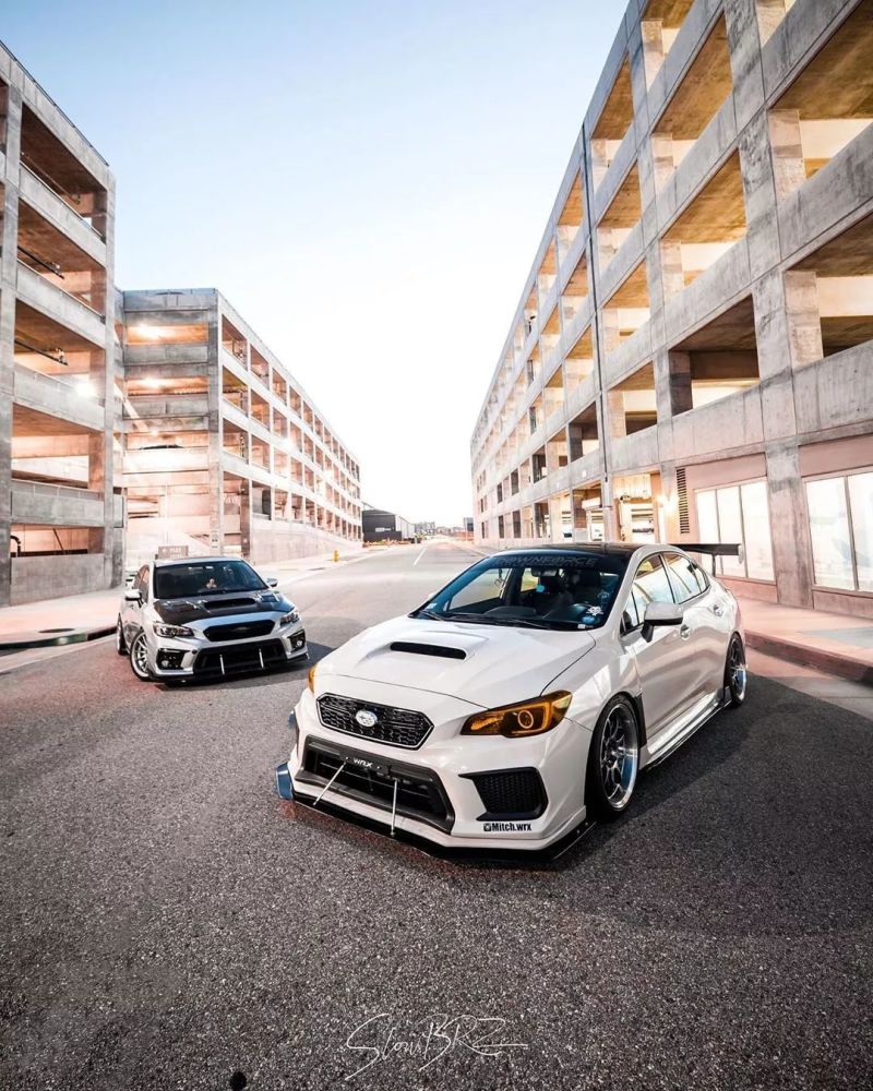 斯巴鲁 wrx instagram 改装集