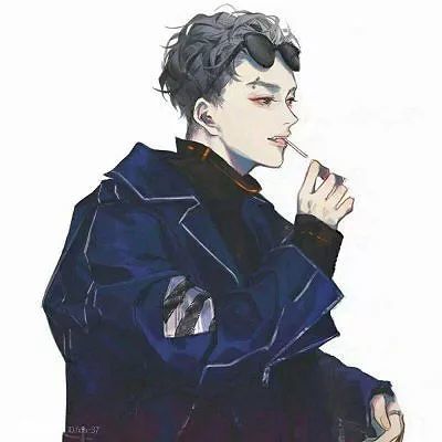 冷酷帅气的动漫男生头像 超拽霸气的潮流男生动漫头像