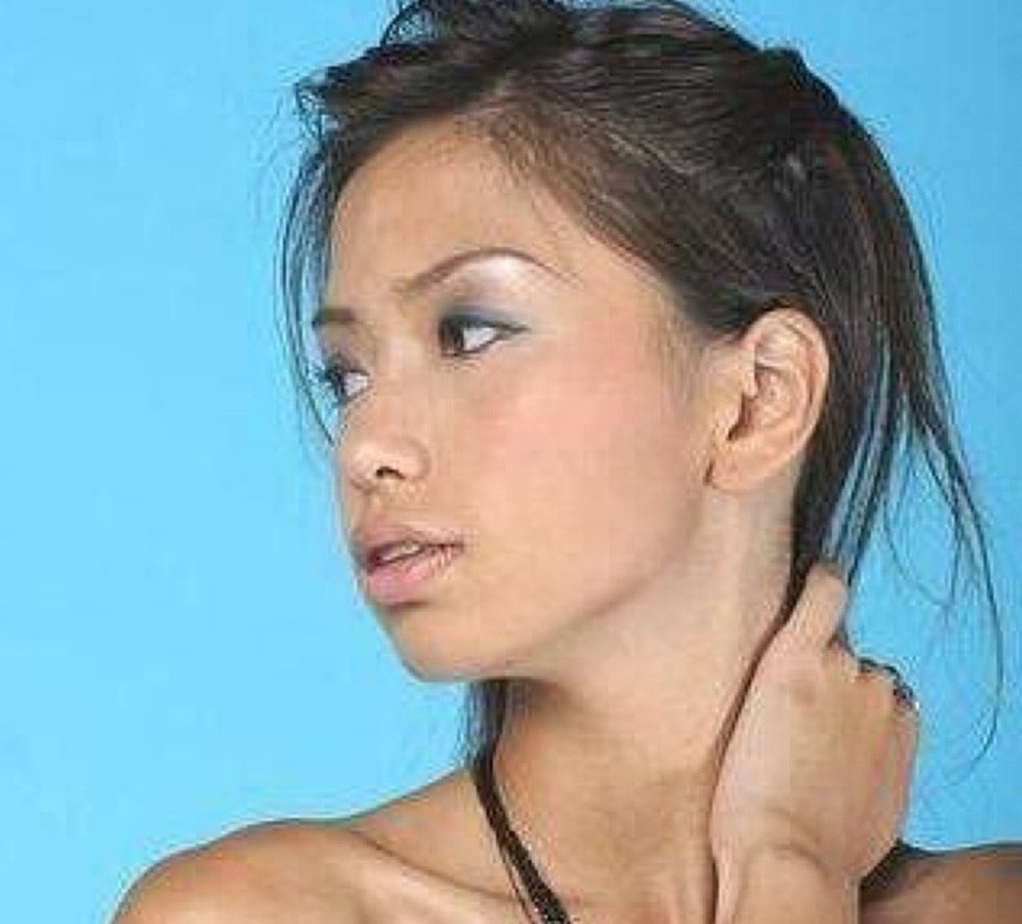 Angelababy早期旧照,angelababy旧照 angelababy旧照曝光,模样不忍直视,网友:好像窜天猴