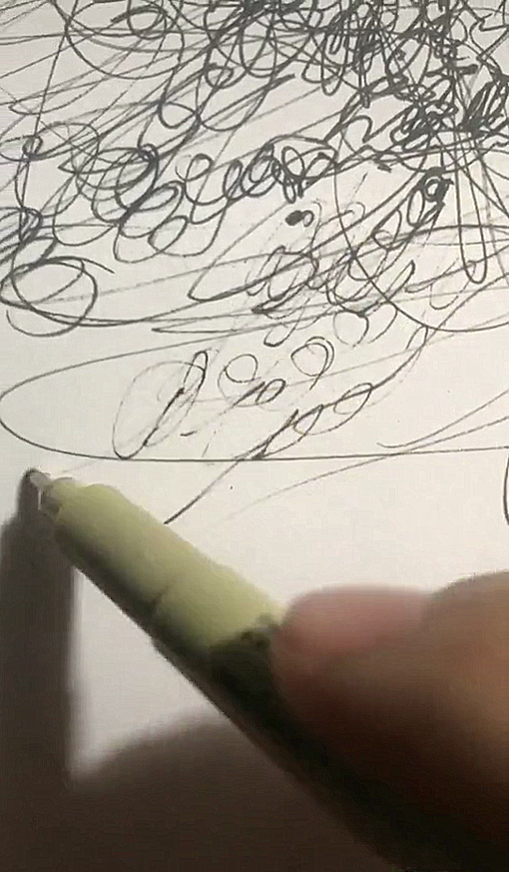 美术生,乱画,画线条,开始,结局