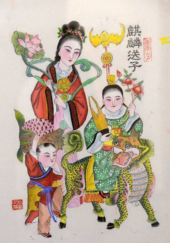 老物件看高密250年木版年画传承