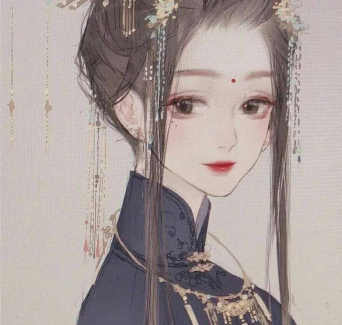 动漫图片:古典小姐姐哦,美的很不像话