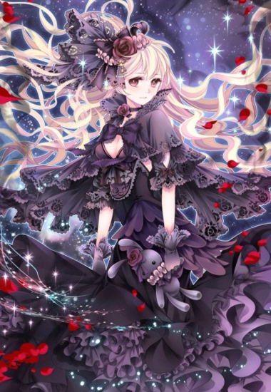 动漫二次元暗黑系美少女壁纸福利