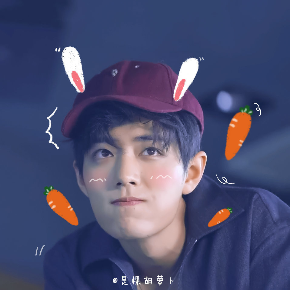 肖战头像:今日份的肖兔兔,又萌又可爱,快快带走吧!