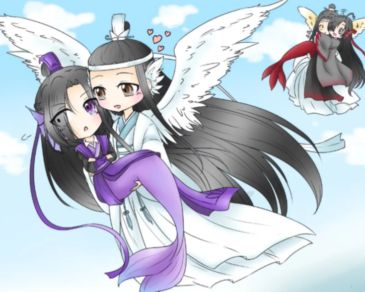 魔道祖师:云梦双杰化身美人鱼,江澄直接被蓝大抱走!