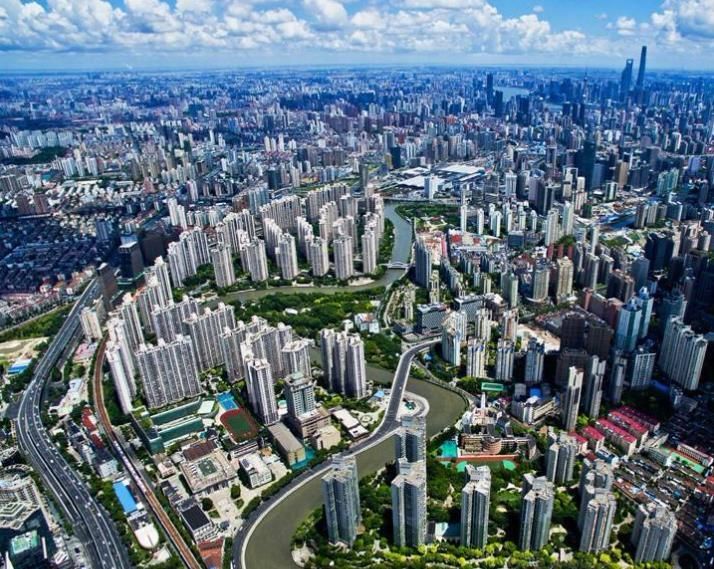 不一样的角度,高空俯瞰四大一线城市,你觉得哪座城市最有气势