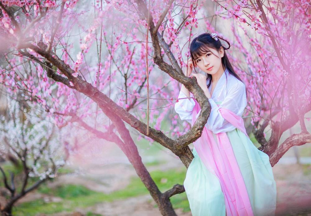 超美汉服美女壁纸