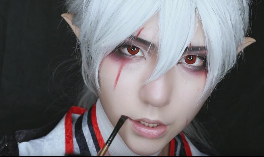 阴阳师,鬼切,光切,cosplay,仿妆