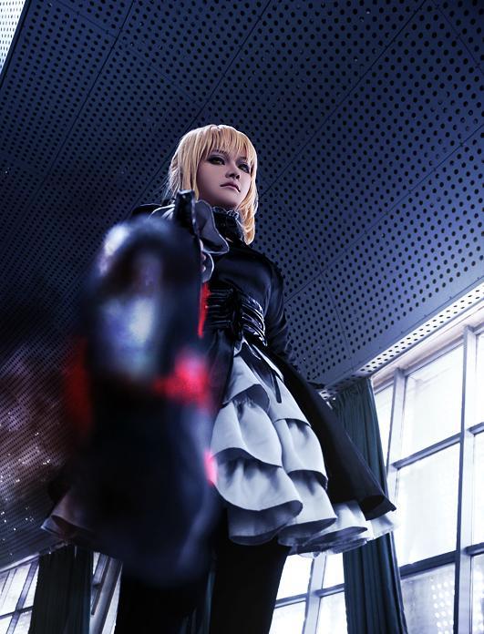 fate/zero:黑saber cos