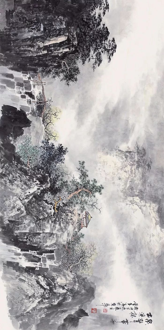 单玉清,交响乐,山水画,画家,绘画,付抱石