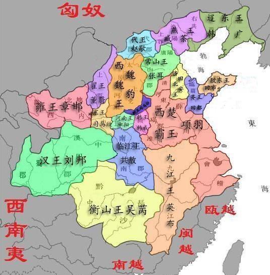 楚汉,西汉,秦朝末年,刘邦项羽,张耳陈余
