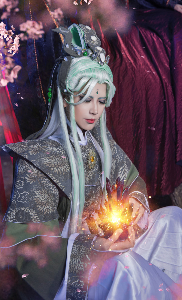 cosplay真人写真,金光布袋戏——孤鸿