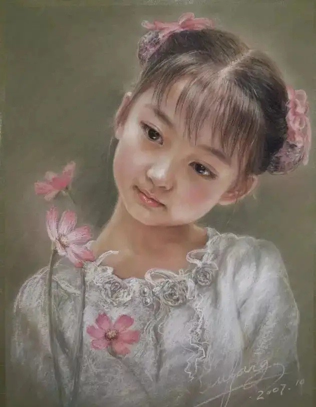 中国娃娃,徐小稀,绘画,油画,人文感情
