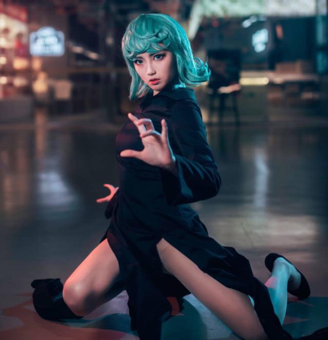 战栗龙卷,一拳超人,漫展,cosplay,行为艺术