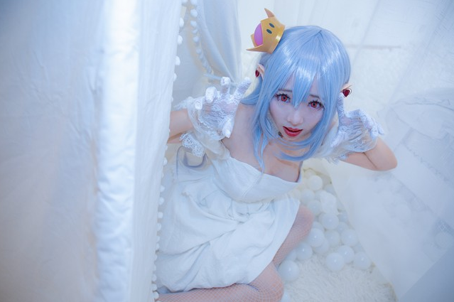 超级马里奥:幽灵姬 cosplay美美哒的精灵耳朵好好看