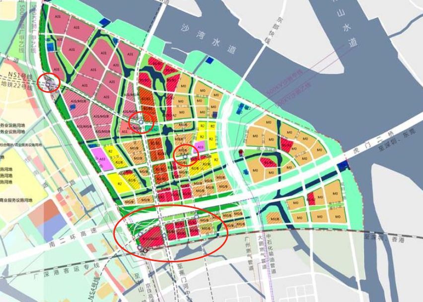 目前,从庆盛地铁站出发,可直达大学城和万胜围,转线即可到天河智慧城