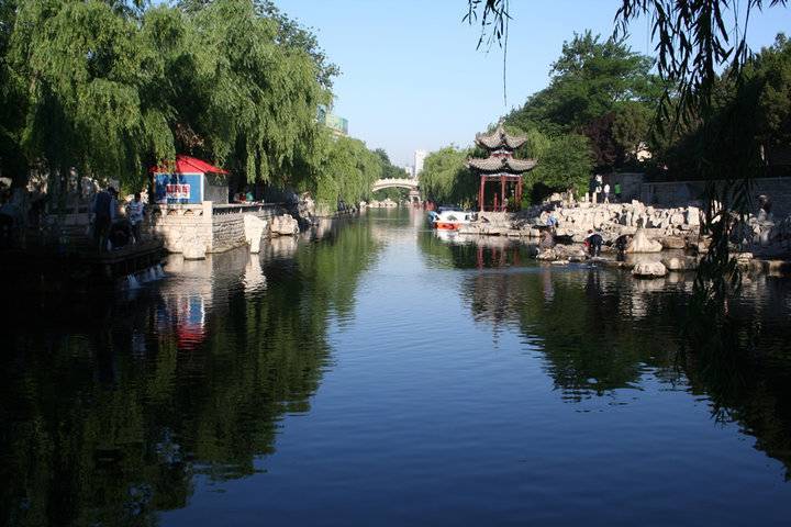 济南护城河风景