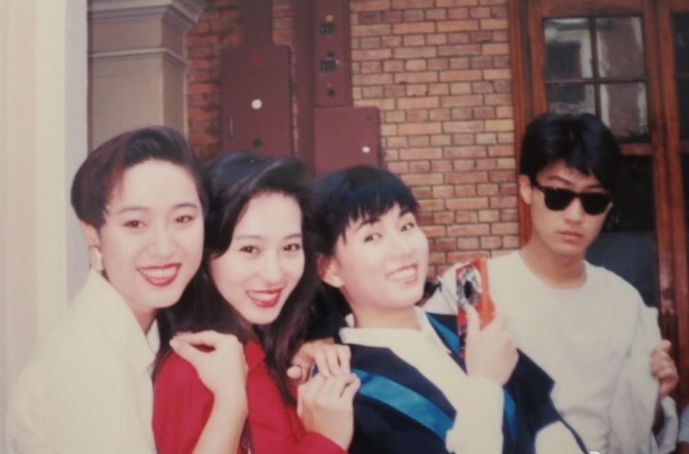 陈法蓉与黎美娴和罗慧娟1990年拍摄黎明主演的剧集《人在边缘》时,三
