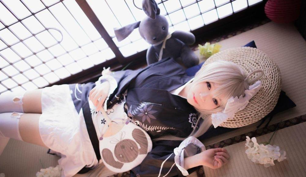 缘之空:春日野穹浴衣cosplay正片