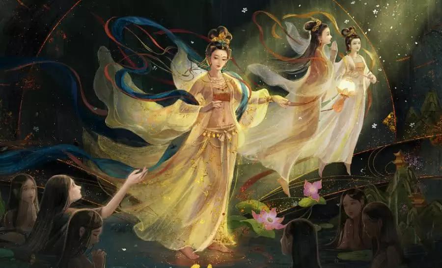 《山海经》中掌管美貌的女神,如果你是这些姓,可能是她的后人!