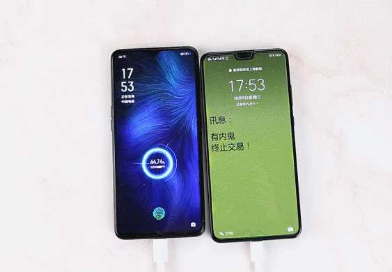 华为mate30,reno ace续航对比,25w功率差距竟这么大?