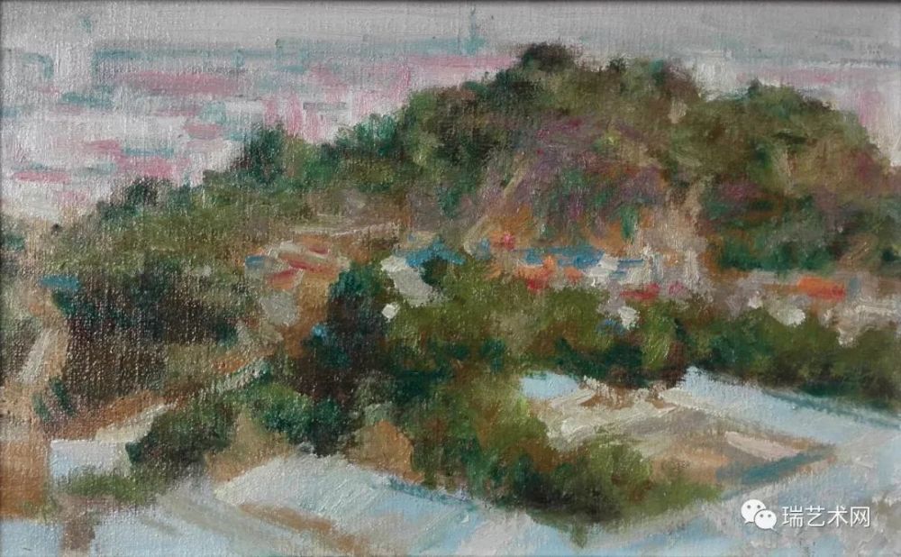 南山美术家80余幅绘画作品"蓄势"展出!深圳大学美术馆