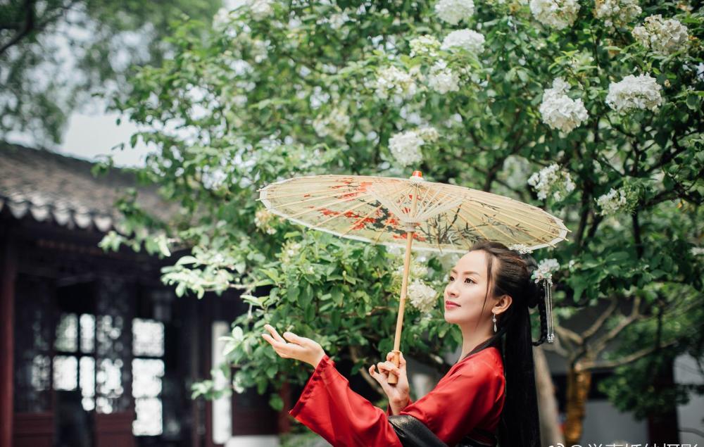 江南烟雨中,风景真的很美