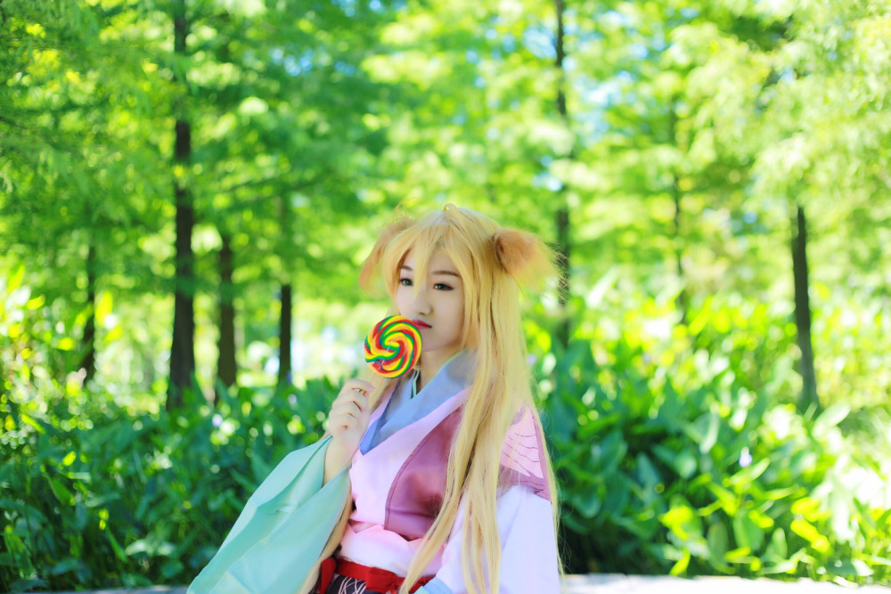 精选cosplay美女图集,狐妖小红娘