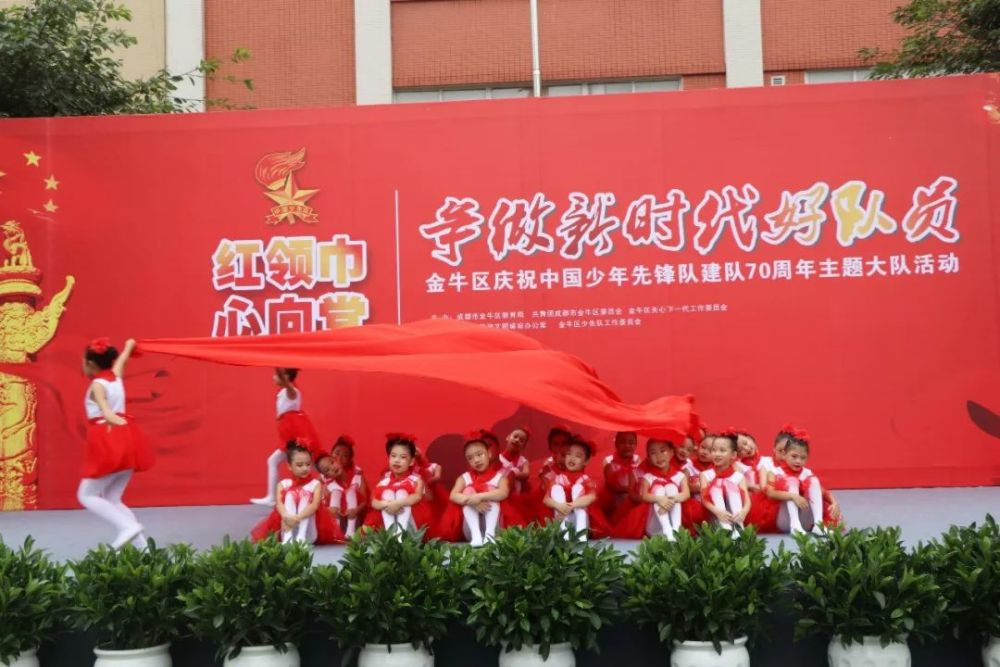 中国少年先锋队,红领巾心向党,我和我的祖国,少先队员