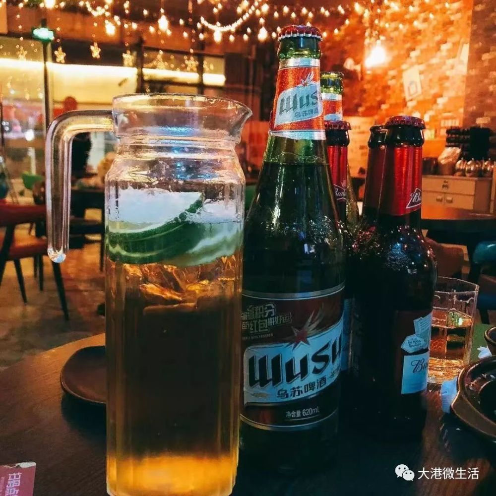 大港人听着抖音神曲喝着微醺小酒,讲述平昌夜晚的故事