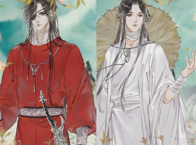 《天官赐福》漫画pv已出,谢怜花城还原度极高,网友:太上头了吧!